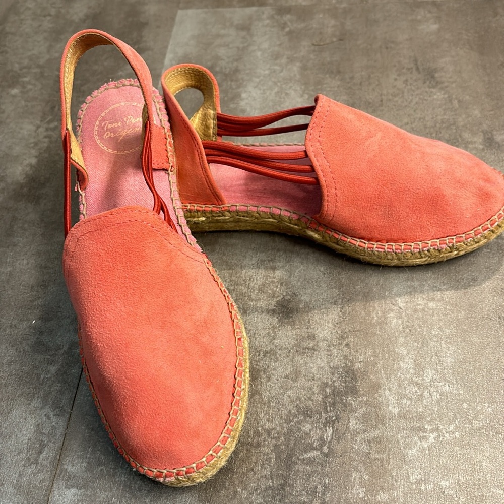 Coral Espadrilles for Women